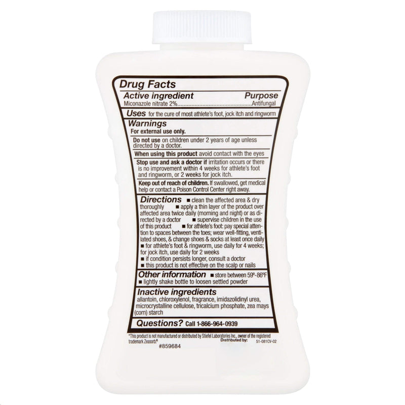 Leader Athlete's Foot AF Powder, Moisture Absorbing, Talc-Free, 2.5 oz, Compare to Zeasorb, Pack of 1 - NewNest Australia