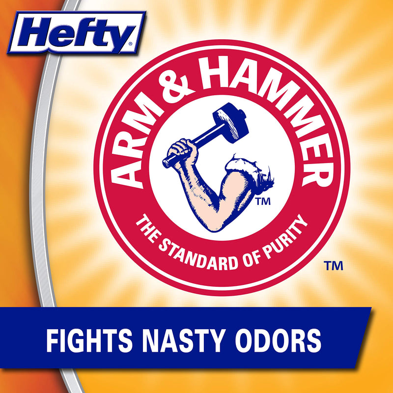 Hefty Small Trash Bags, Flap Tie Tropical Paradise Scent, 4 Gallon, 26 Count - NewNest Australia