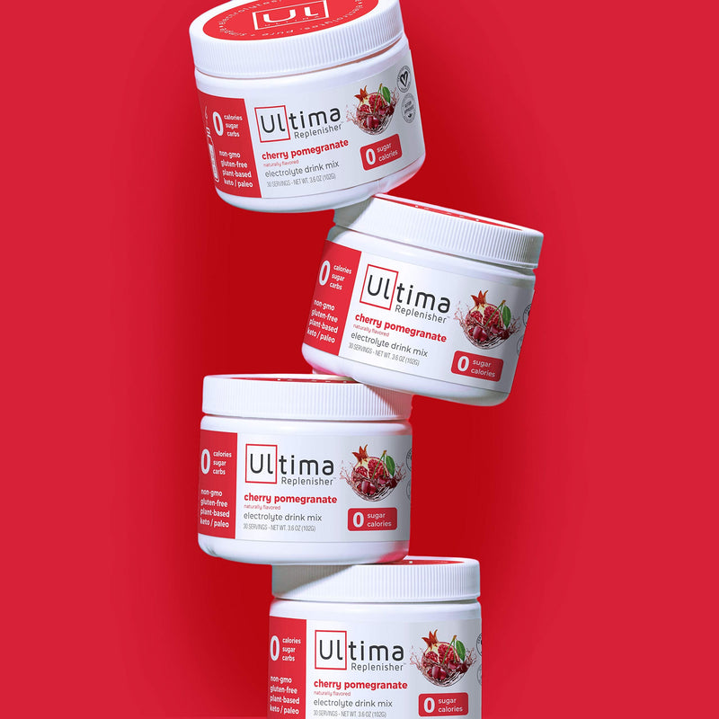 New Ultima Hydrating Electrolyte Powder, Cherry Pomegranate, 30 Servings 3.6 oz - NewNest Australia