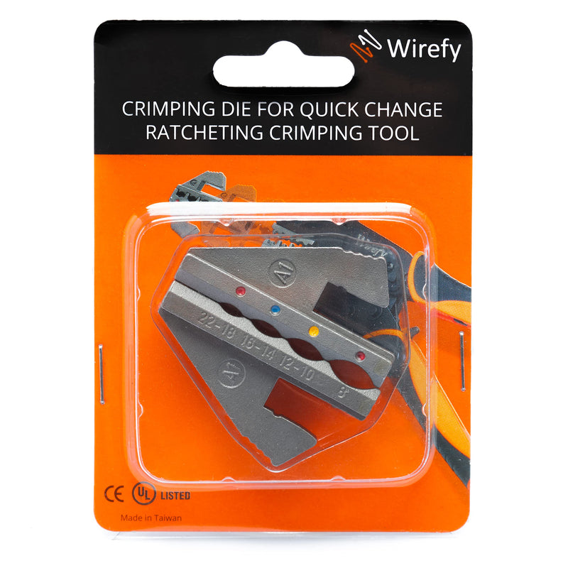 Wirefy Crimping Die for Heat Shrink Butt Connectors - 22-8 AWG A1 - For Heat Shrink Butt Connectors - NewNest Australia