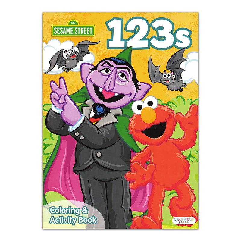 Sesame Street Coloring Book Super Set ~ Bundle Includes 3 Jumbo Books - 335+ Pages Total Featuring Elmo, Cookie Monster, Big Bird and More! - NewNest Australia