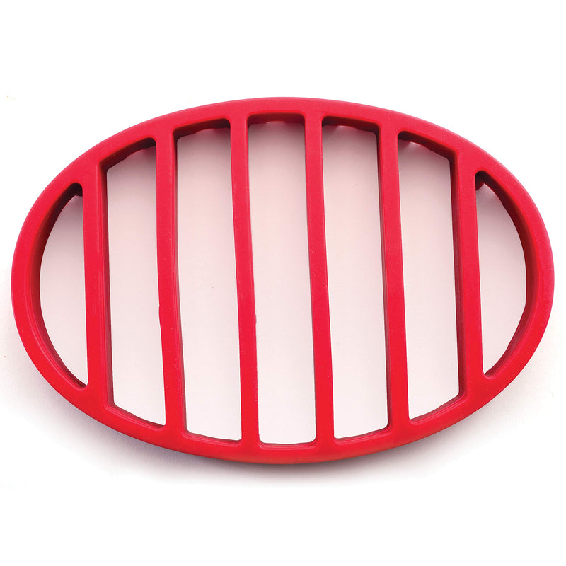 NORPRO Nor-405 Red Oval Silicone Roast Rack (1) 1 - NewNest Australia
