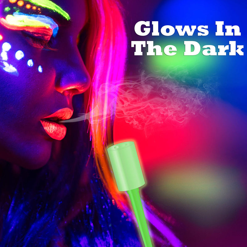 Hookah Tips, (Candy Hookah Tips), Glow in The Dark Jolly Tips, Individually Wrapped Lollipop Hookah Accessories, Delicious Flavors (10) 10 - NewNest Australia