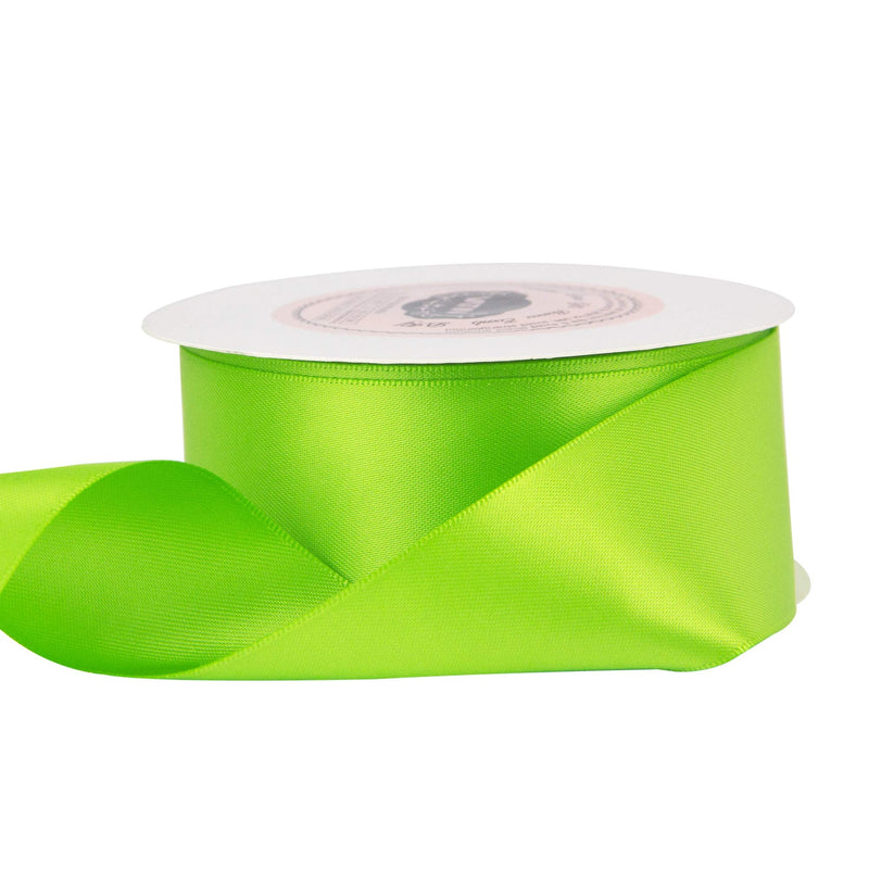 VATIN 1-1/2" Wide Double Faced Polyester Apple Green Satin Ribbon Continuous Ribbon- 25 Yard, Perfect for Wedding, Gift Wrapping, Bow Making & Other Projects 1-1/2" X 25 Yards - NewNest Australia