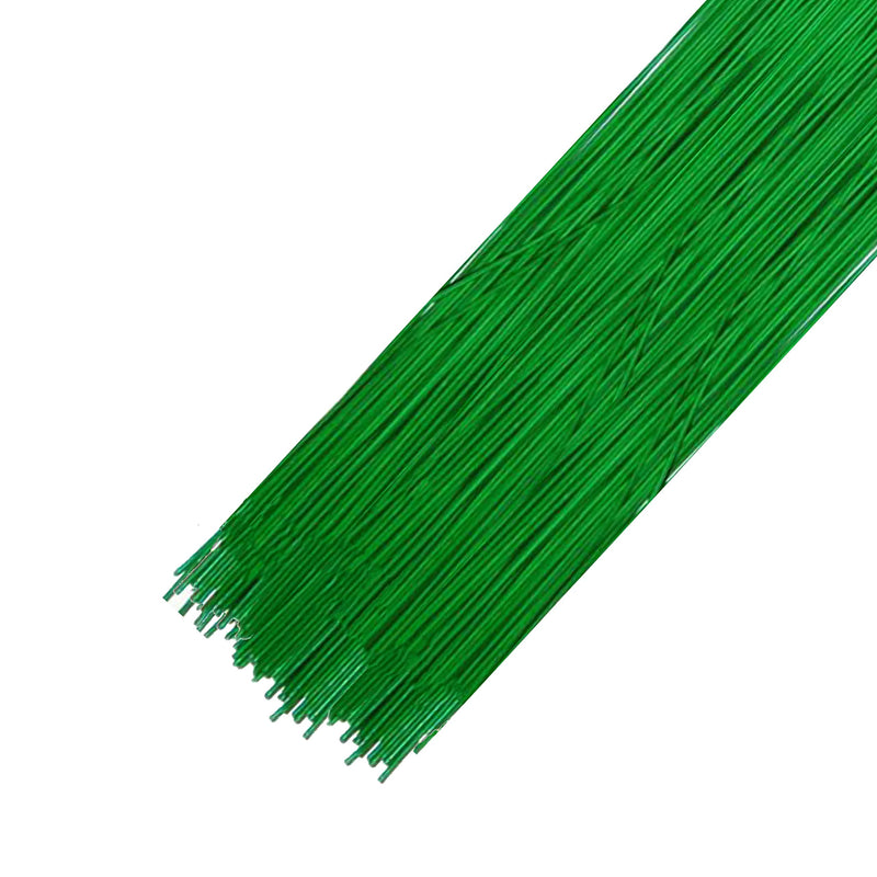 Mandala Crafts 100 PCs Green Floral Wire Stems - Flower Wire for Crafts Flower Arrangement - 16 Inches Florist Wire for Floral Stems 18 Gauge Floral Wire 18 Gauge 1mm - NewNest Australia