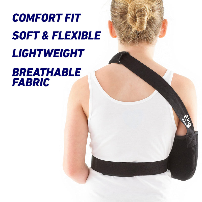 Neo-G Arm Sling for Kids - Shoulder Arm Injury Recovery, Pre/Post Surgery – Comfort Sponge Foam Child Sling Arm Support - Breathable Lightweight Soft Children Arm Sling – Adjustable – Left or Right - NewNest Australia
