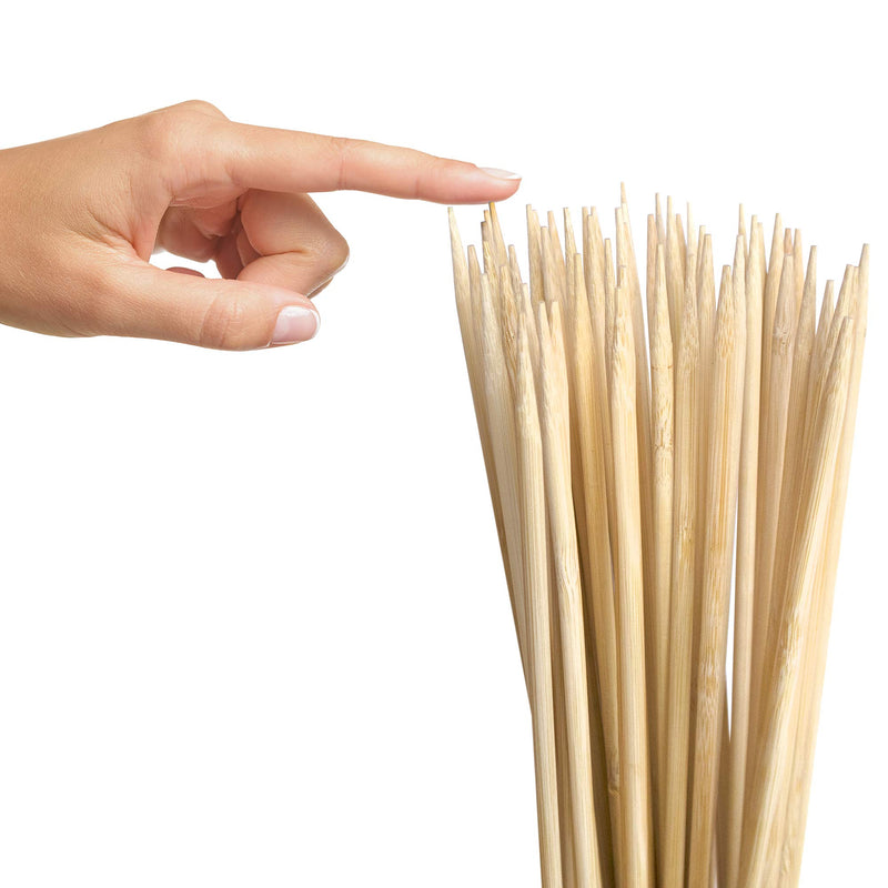 NewNest Australia - Authentic Bamboo Marshmallow Roasting Sticks, Perfect for S'Mores, Includes 40 Extra Long 30" Bamboo Skewers with 5mm Heavy Duty Thickness, Ideal for Grilling Hot Dogs, Kebabs & More - by Zulay 