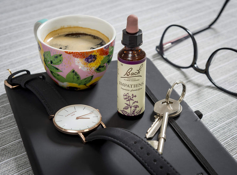 Bach Original Flower Remedy Impatiens, Flower Essences, Vegan formula, Let me be me, An Individual and Personal Approach to Emotional Wellness, Easy to use, 1 Dropper Bottle x 20 ml - NewNest Australia