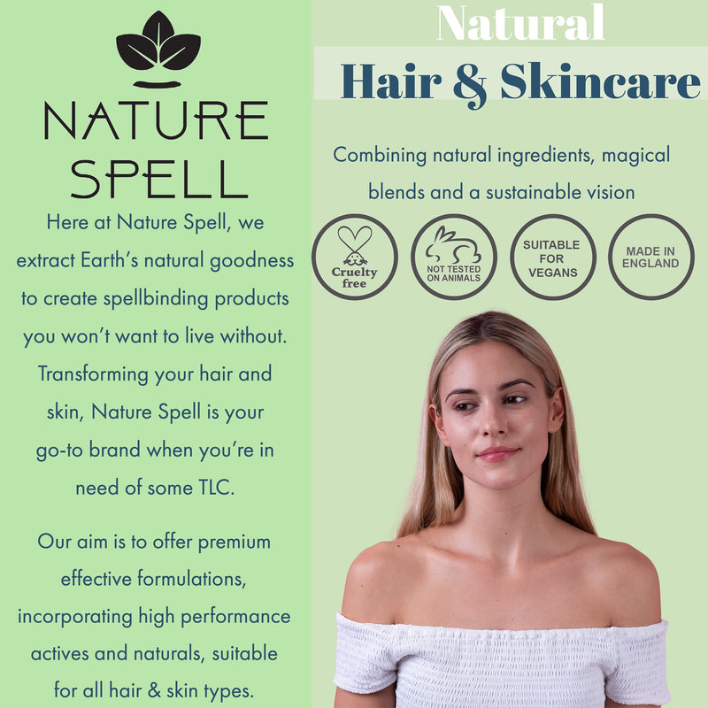 Nature Spell Vitamin E Oil for Hair & Skin 150ml – Treatment Hair Oil for Dry Damaged Hair – Skincare Oil to increase clarity, brightness, and softness – Made in the UK - NewNest Australia