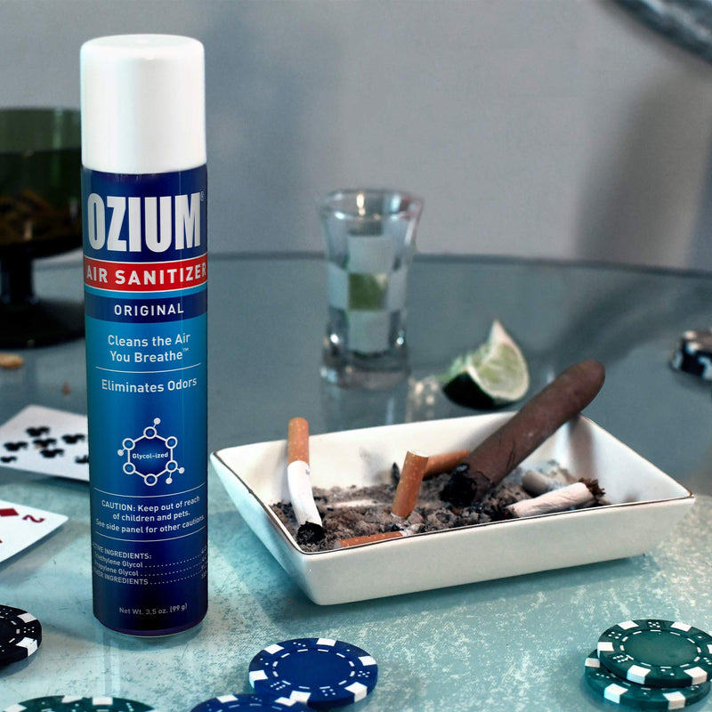 Ozium® 8 Oz. Air Sanitizer & Odor Eliminator for Homes, Cars, Offices and More, Original Scent - 2 Pack - NewNest Australia