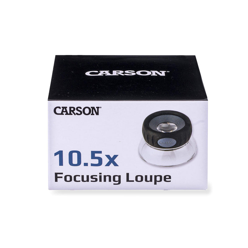 Carson LumiLoupe Plus 6x Power, 10.5x Power or 17.5x Power Focusable Stand Loupe Magnifiers (LO-06, LO-10, LO-15) 10.5x Magnification - NewNest Australia