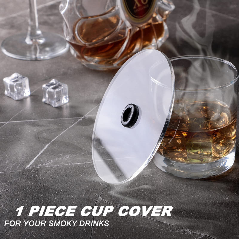 Infuser Lids Cocktail Drinks Covers Handy Cup Lids for Cocktail Drinks Accessories (1 Piece) 1 - NewNest Australia