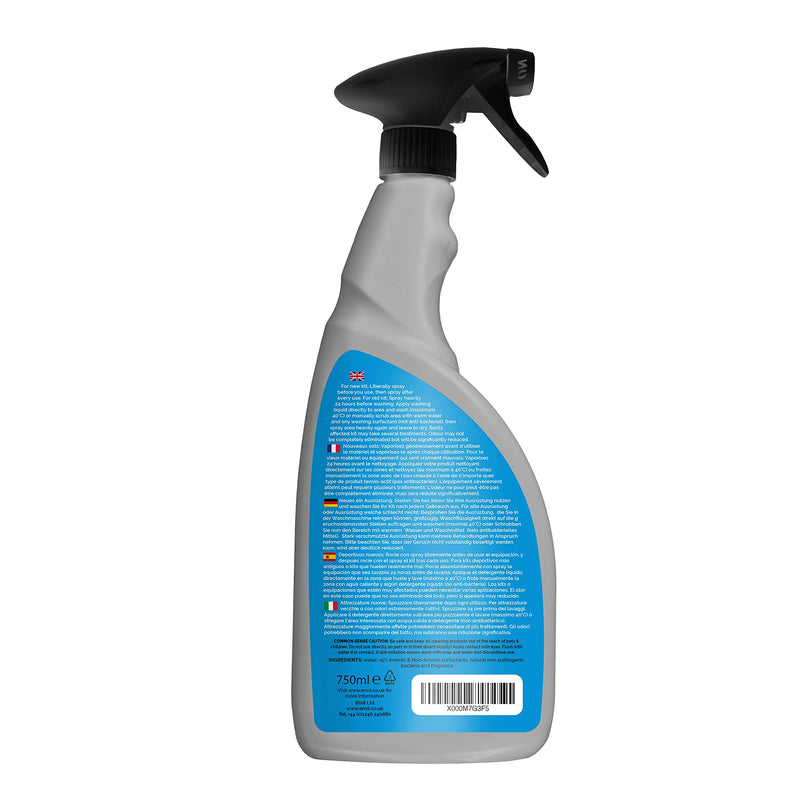 Envii Kit Fresh - Shoe Deodorant Odor Neutralizer | Natural shoe spray against odor and sweat | For safety shoes, work shoes, sneakers, sports shoes & more | 12 months neutral shoe climate 750.00 ml (pack of 1) - NewNest Australia