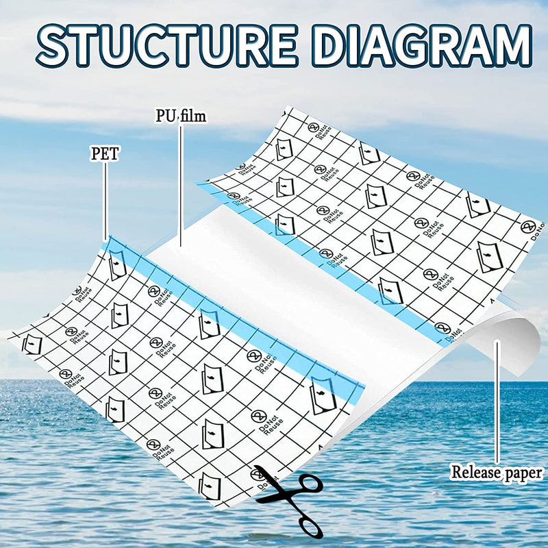 Waterproof Transparent Bandage, 15 Cm X 10 M Shower Plaster Roll, Waterproof Bandage, Tattoo Waterproof Adhesive Bandage, Transparent Bandage, Skin Protection Pad For Tattooed Skin - NewNest Australia