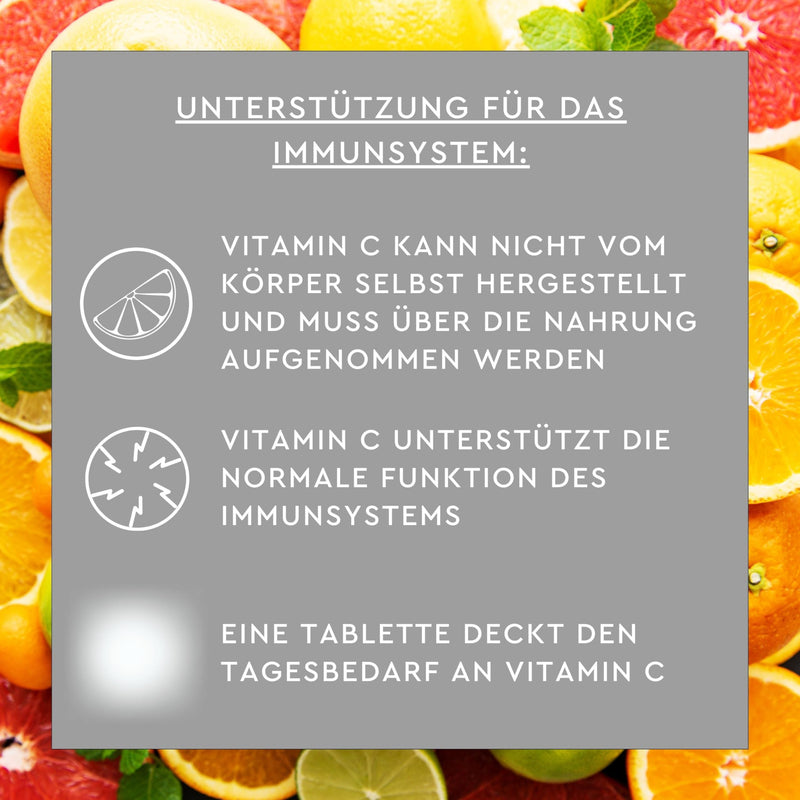 Sunlife effervescent tablets (vitamin C, 1x 20 pieces) in normal doses - NewNest Australia