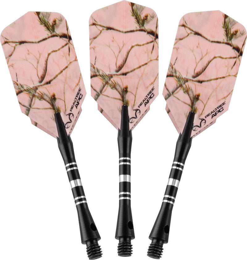 Fat Cat Realtree APC Pink Camo Soft Tip Darts with Storage/Travel Case, 16 Grams - NewNest Australia
