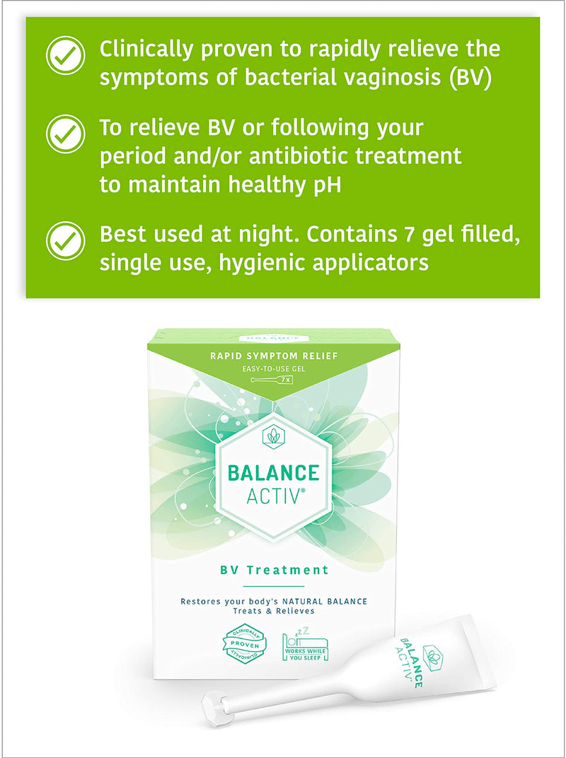 Balance Activ Gel | Bacterial Vaginosis Treatment for Women | Works Naturally to Rapidly Relieve Symptoms of Unpleasant Odour, Discomfort & Discharge Associated with BV - NewNest Australia