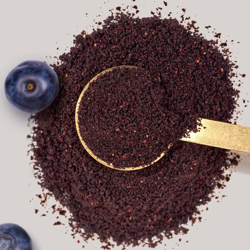 Wild blueberries organic powder - 200 g - fruit powder in raw food quality - rich in antioxidants - blueberries powder (Vaccinium myrtillus) - NewNest Australia