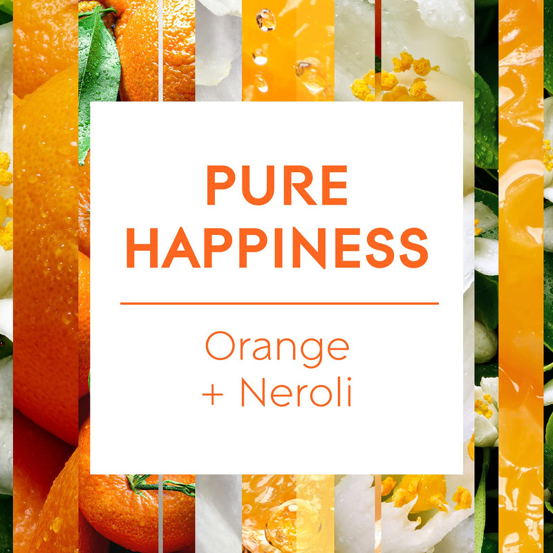 Glade Essential Oil Diffuser Holder & Refill, Cool Mist Aromatherapy Diffuser & Air Freshener for Home, Pure Happiness with Orange & Neroli Scent, 17.4ml Pure Happiness (1 Holder & 1 Refills) - NewNest Australia