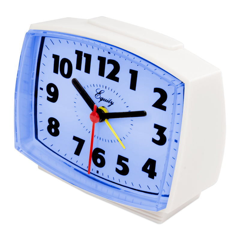 NewNest Australia - Equity by La Crosse 0 33100 Electric Alarm Clock with Lighted Dial, Pack of 1, White 