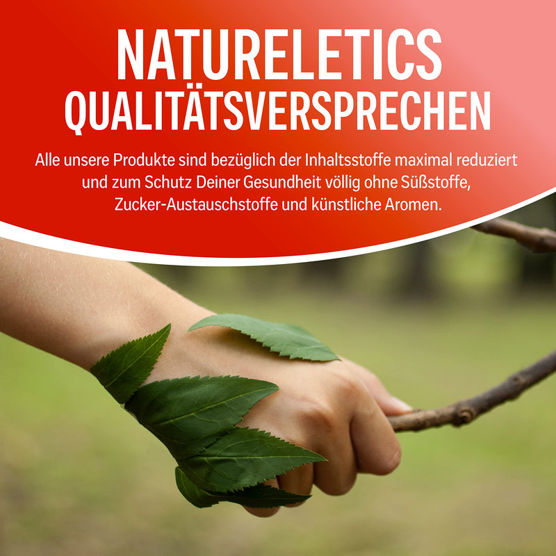 Natureletics Strawberry 1 Kg Natural Premium Whey Protein Powder From Germany Without Added Sugar Sweeteners, Protein Powder With A High Bcaa Content Of 22.6% - NewNest Australia