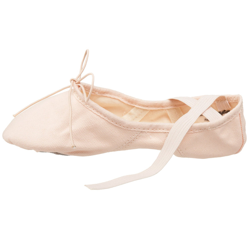 Capezio Toddler/Little Kid Canvas Juliet 2028C II Ballet Shoe 11 Little Kid Light Ballet Pink - NewNest Australia