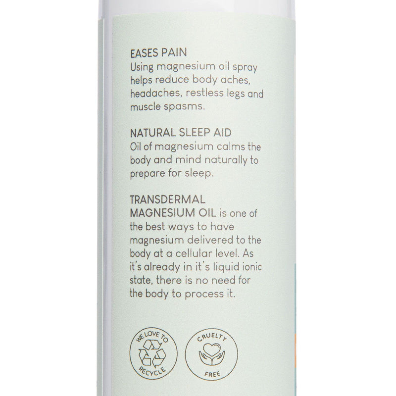 Harrogate Organics Natural Repair Magnesium Spray, Ultra Pure Magnesium for Sleep, Sore Muscle Repair and Restless Legs Easy to use with no Smell or Grease on Your Skin.150ml - NewNest Australia