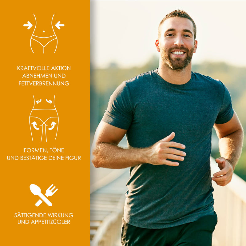 Healthy Fusion Powerful Slimming and Fat Burning Formula with Garcinia Cambogia, Green Tea, Appetite Reducer, Weight Loss Formula, 90 Capsules - NewNest Australia