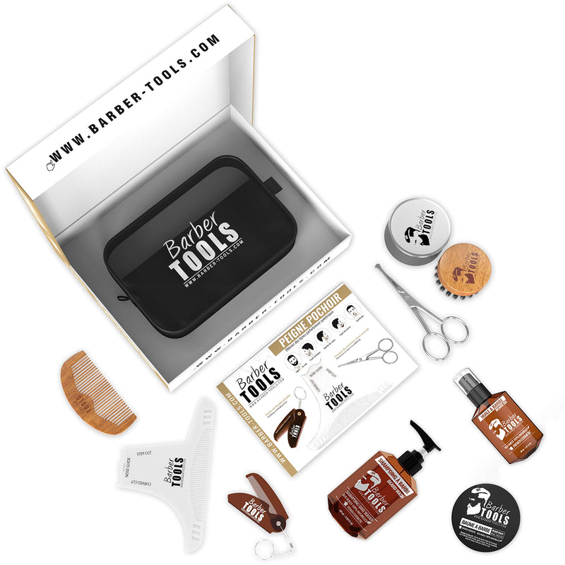✮ BARBER TOOLS ✮ Kit/beard care set/beard set/beard and shave | Cosmetics Made in French - NewNest Australia