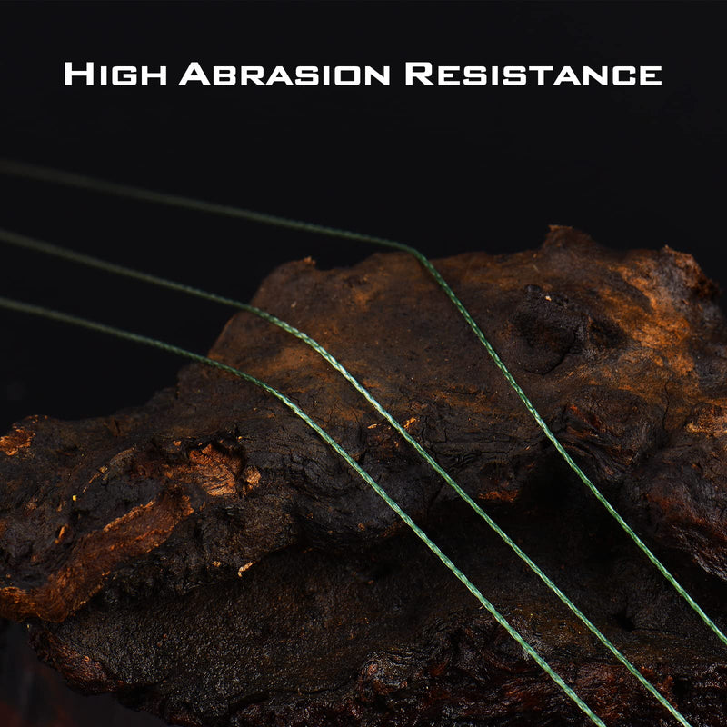 New KastKing Destron Braided Fishing Line, Highly Abrasion Resistant, Improved Knot Strength, Ultra-Thin Diameter Superline, Zero Stretch & Memory, CFT “Color Fast Technology”, 75% Thinner Than Mono Moss Green 300 yds-30lb-0.28mm - NewNest Australia