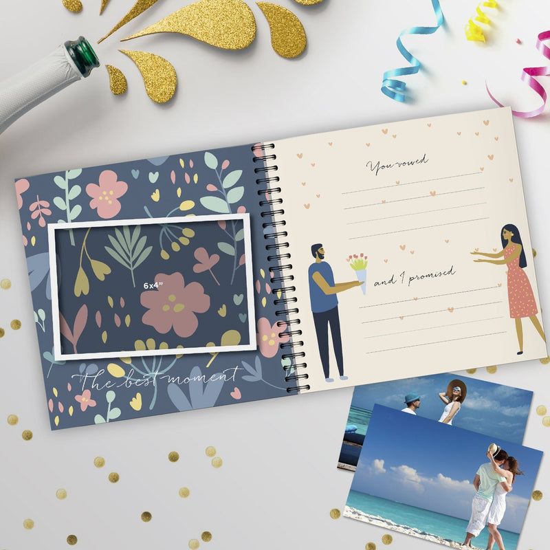 Honeymoon Travel Journal, Record-Book Trip Together, Save All Experiences On This Memory Album, A Just Married Present or Gift Like No Other. For Anniversary for Him and Her Hardcover - NewNest Australia