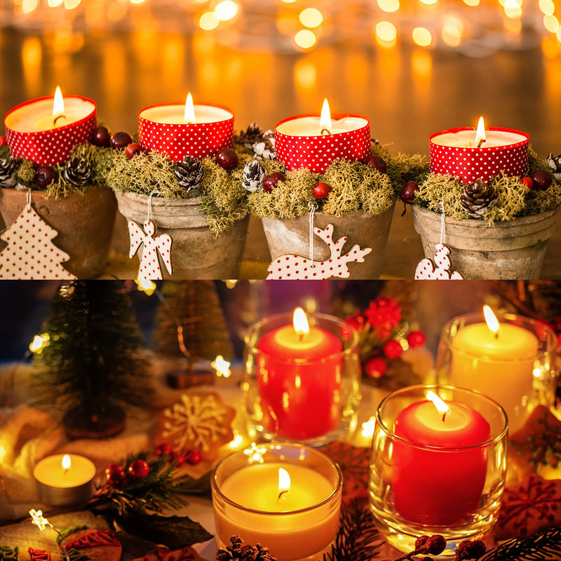 EricX Light Candle Making Kit, 60pcs Candle Wicks, 60pcs Candle Wicks Sticker, 1pc Candle Wax Pouring Pot, 2pcs 3-Hole Wicks Centering Devices, 1pc Mixing Spoon, DIY Candles Craft Tools - NewNest Australia