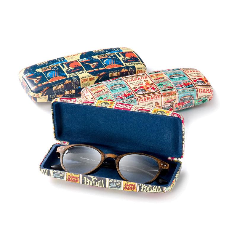 FEFI - Stable hard case glasses case “VINTAGE” Garage - NewNest Australia