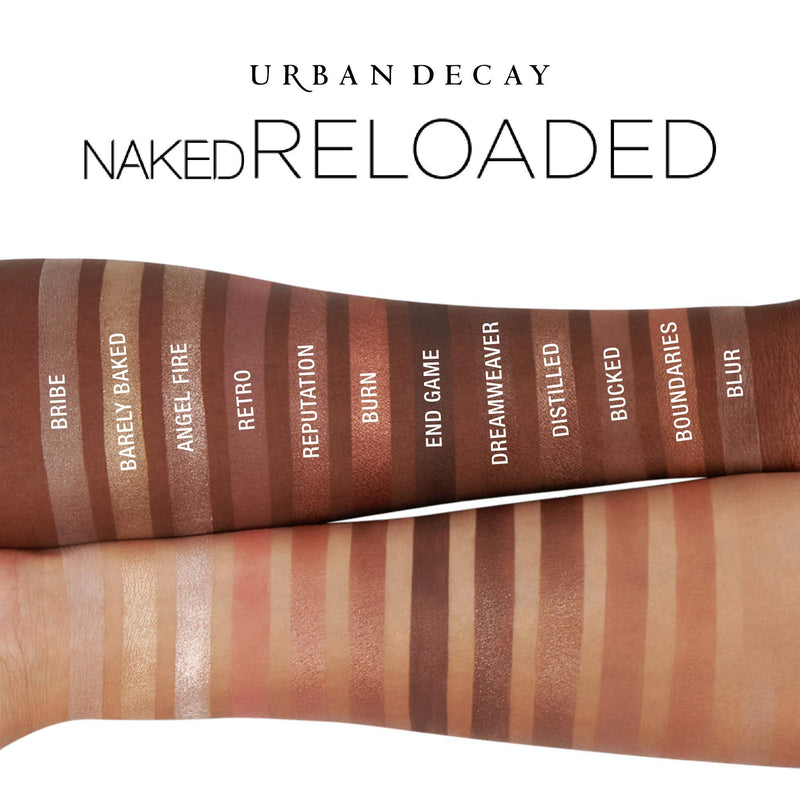 Urban Decay Naked Reloaded Eyeshadow Palette, 12 Warm Neutral Shades for Any Occasion, 15.6g - NewNest Australia