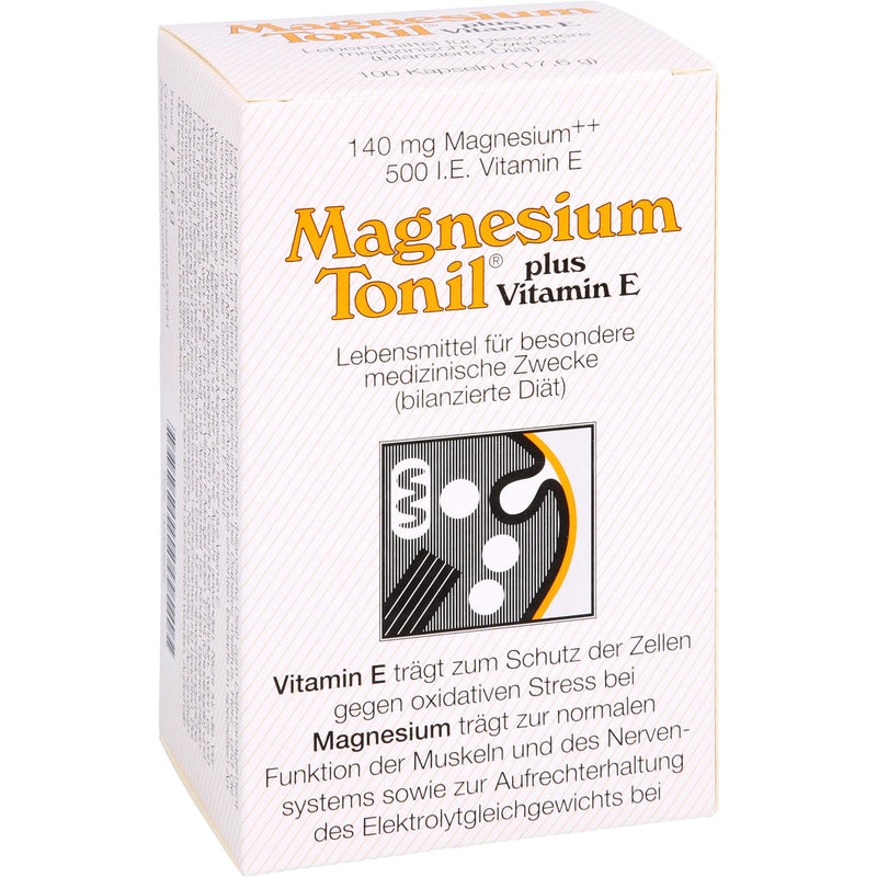 Magnesium Tonil Plus Vitamin E Capsules - NewNest Australia