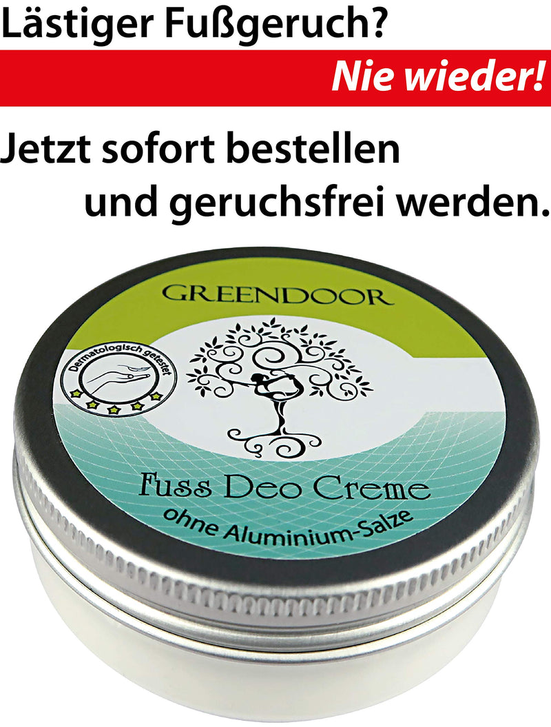 Greendoor Foot Balm With Bio Cocoa Butter, Buy Now The Comparative Winner, Foot Cream + Scratch Ointment, 4-Times The Yield, Natural Cosmetics, Foot Balm, Foot Care Cream - NewNest Australia