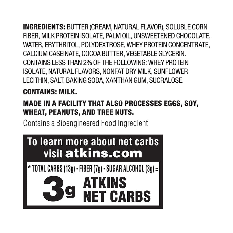Atkins Protein Cookie Chocolate Chip, 4 Count 1.38 Ounce (Pack of 4) - NewNest Australia