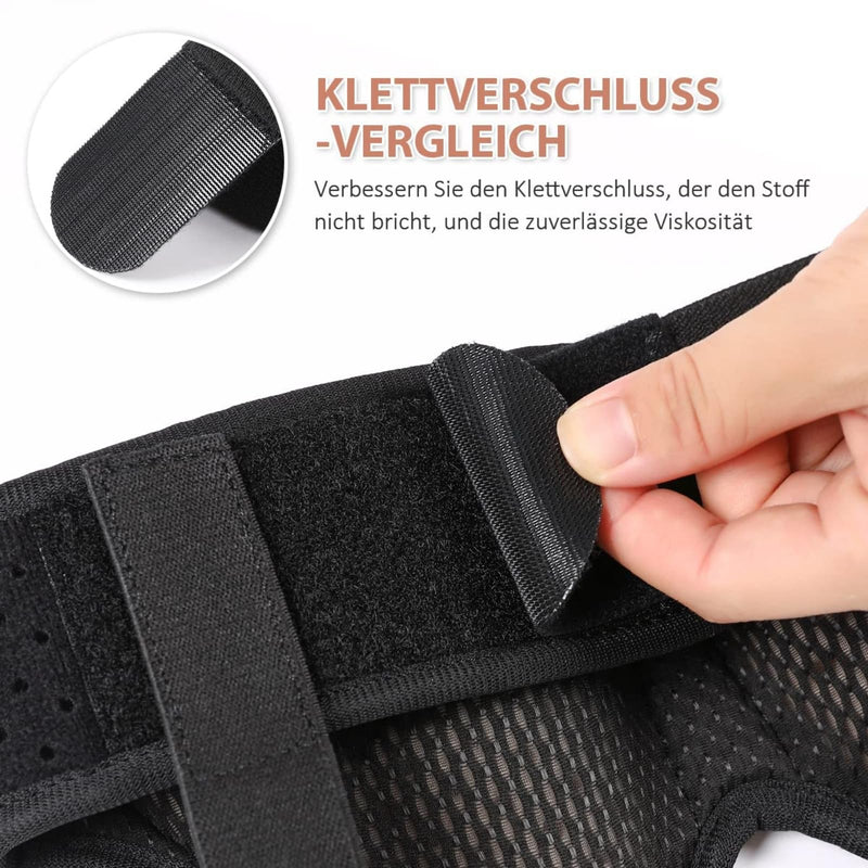 Tenbon Inguinal Hernia Belt for Men and Women Flexible Adjustable Inguinal Hernia Belt Inguinal Hernia (L) L - NewNest Australia