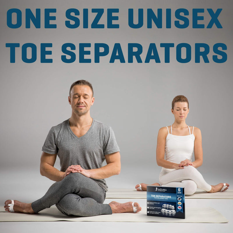 Toe Separators for Overlapping Toes, Toe Spacers - Soft and Gentle Bunion Correction, Toe Straighteners for Active Lifestyles and Yoga Practice, Correct Toes, Rapid Rubbing, Pressure, and Pain Relief - NewNest Australia