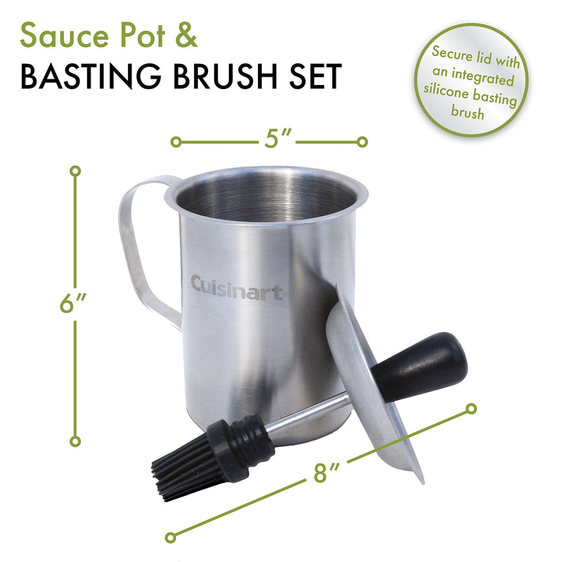 NewNest Australia - Cuisinart CBP-116 Sauce Pot and Basting Brush Set 