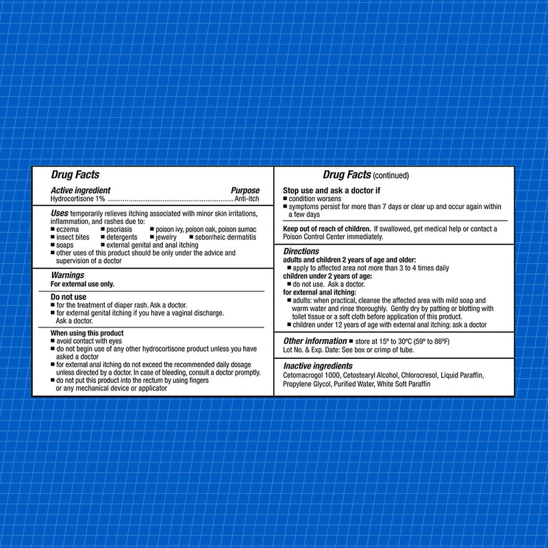 (3 Pack) CareALL 1% Hydrocortisone Cream, 1oz Tube, Maximum Strength Formulation, Relieves Itching and Redness, Compare to Active Ingredient of Leading Brand. 1 Ounce (Pack of 3) - NewNest Australia