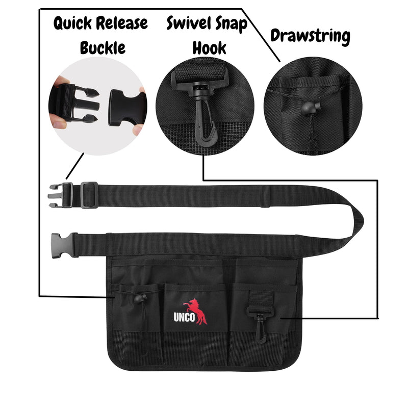 UNCO- Gardening Belt, Gardening Tool Belt, Garden Belt, Tool Belt, Tool Belts for Men, Waist Apron with Pockets, Construction Tool Belt, Carpenter Belt, Tool Belt for Men, Utility Belt Men - NewNest Australia
