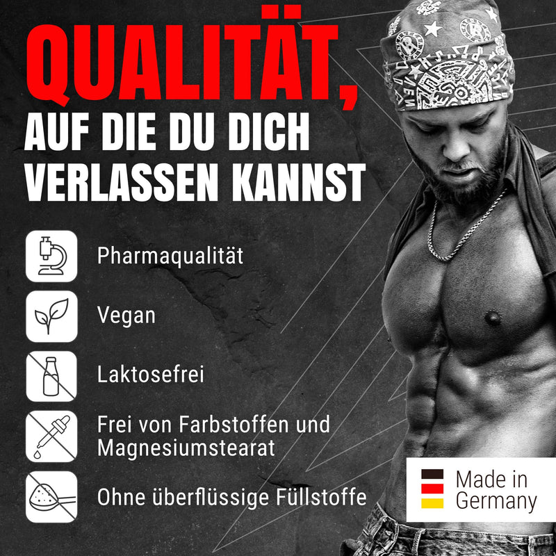 Powerstar Eaa High End Tabs | 200 Tablets With All 8 Essential Amino Acids | Highest Chemical Score 277 | Made In Germany | Amino Complex High Dose Vegan | Reference Protein Of Who&Fao - NewNest Australia