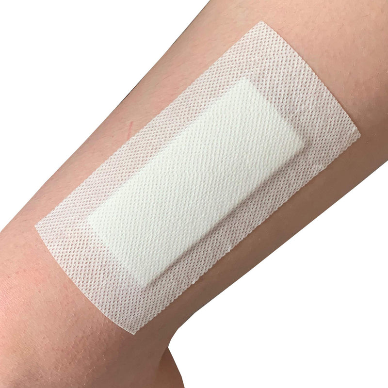 Pack of 10 Cutiderm Adhesive Sterile Wound Dressings - Suitable for cuts and grazes, Diabetic Leg ulcers, venous Leg ulcers, Small Pressure sores (80mm x 150mm) - NewNest Australia