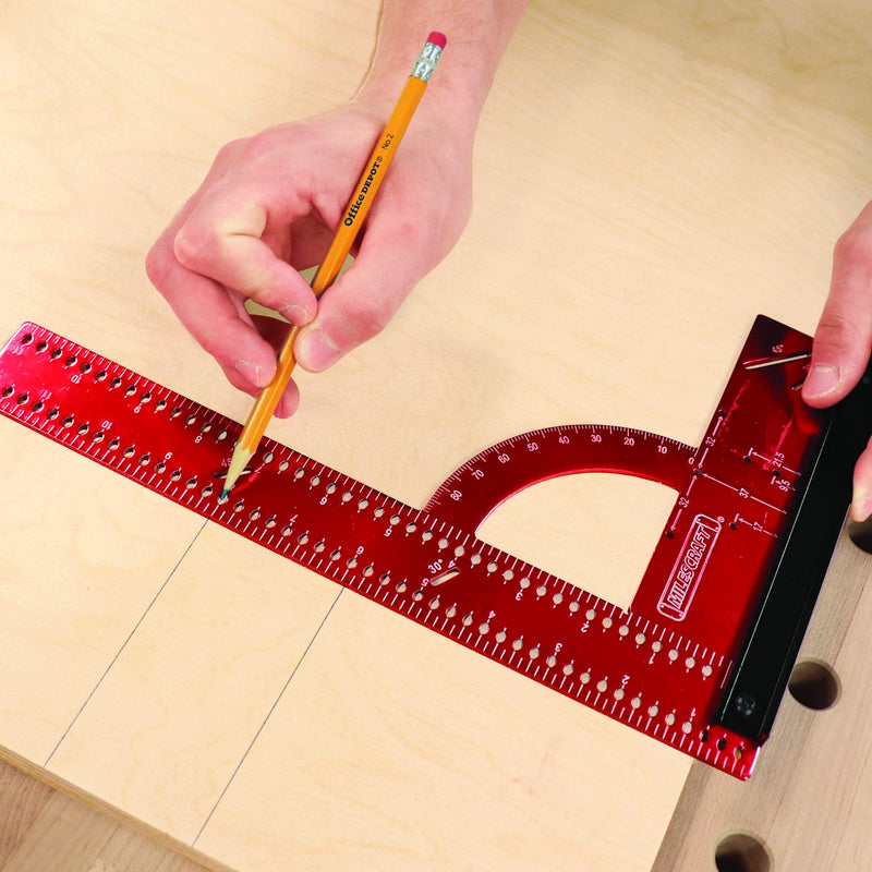 Milescraft 8410 MC-Square300 (imperial) - Aluminum Framing and Woodworking Square - NewNest Australia