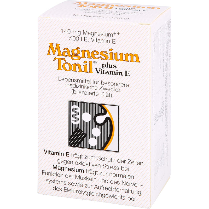 Magnesium Tonil Plus Vitamin E Capsules - NewNest Australia