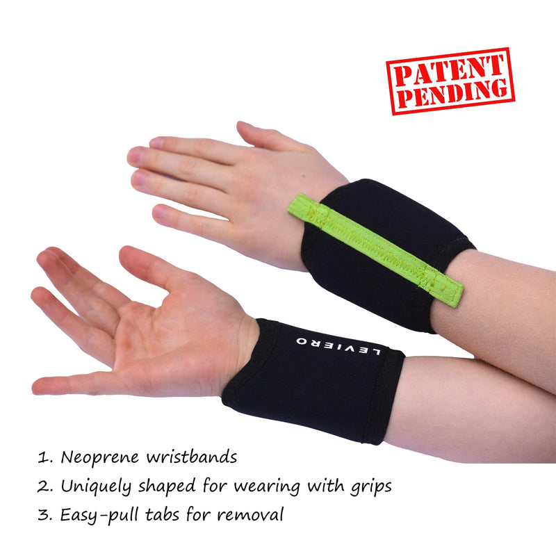 LEVIERO Gymnastics Wristbands for Grips Large - NewNest Australia