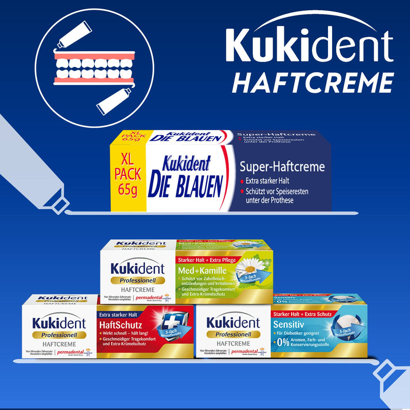 Kukident denture cleaner Active Plus - 3x33 tabs for third parties - NewNest Australia