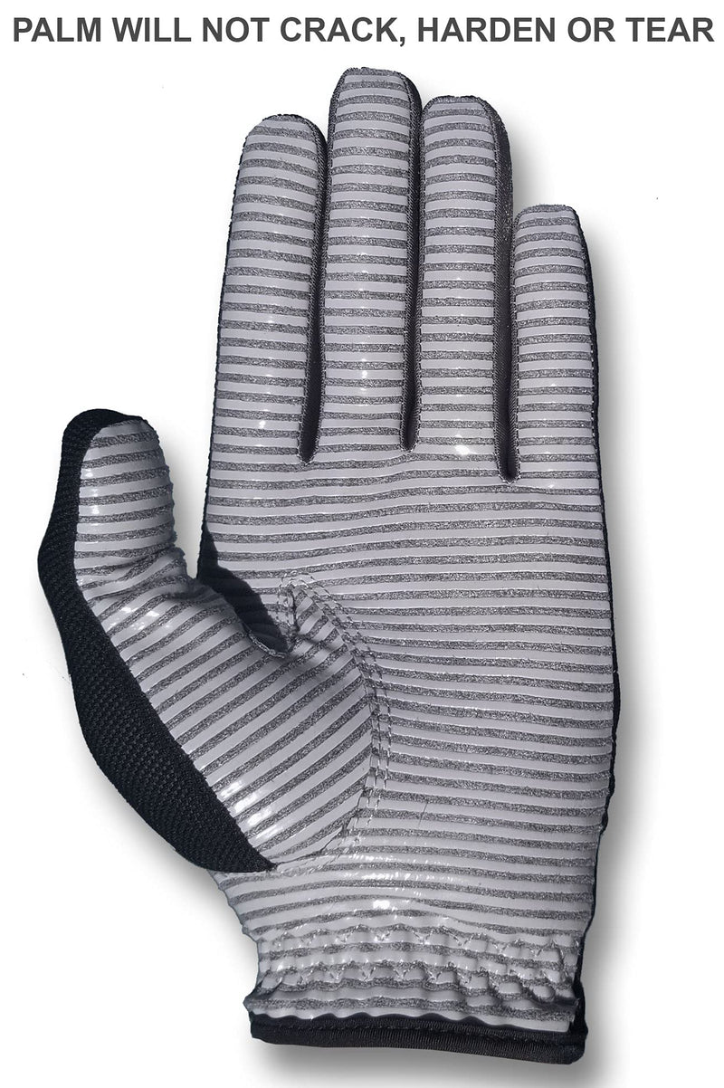 Claw Golf Glove for Men - Breathable, Long Lasting Golf Glove by CaddyDaddy Black Medium Left - NewNest Australia