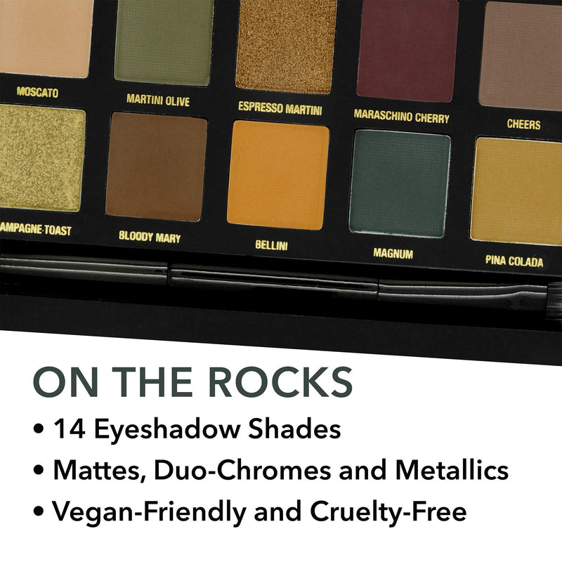 W7 On The Rocks Naturals On Ice Eye Colour Palette, 11.2 g, 14-Piece - NewNest Australia